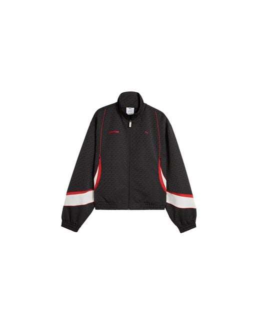 PUMA Black Nahmias Clrt Track Jacket 636773 01" for men