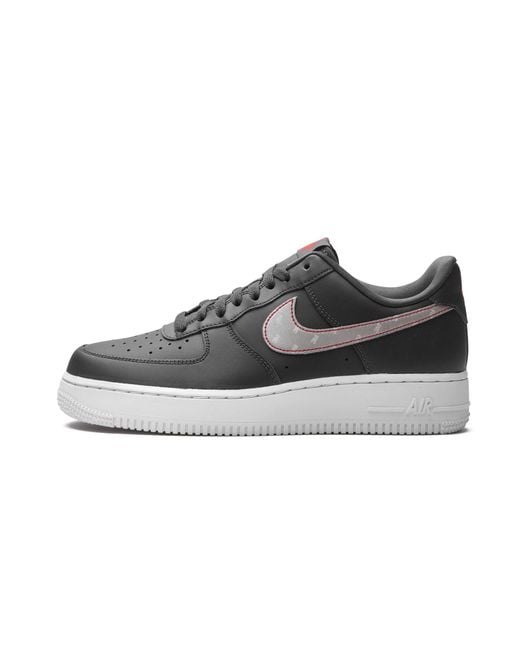 Nike Black Air Force 1 '07 3M "Anthracite" Ct2296 003" for men