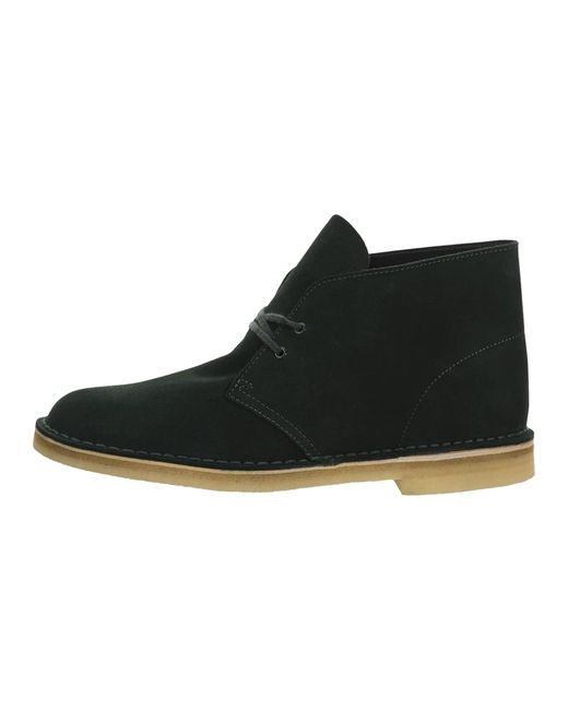 Clarks Black Originals Desert Boot "Dark Suede" 18558 Dark Suede" for men