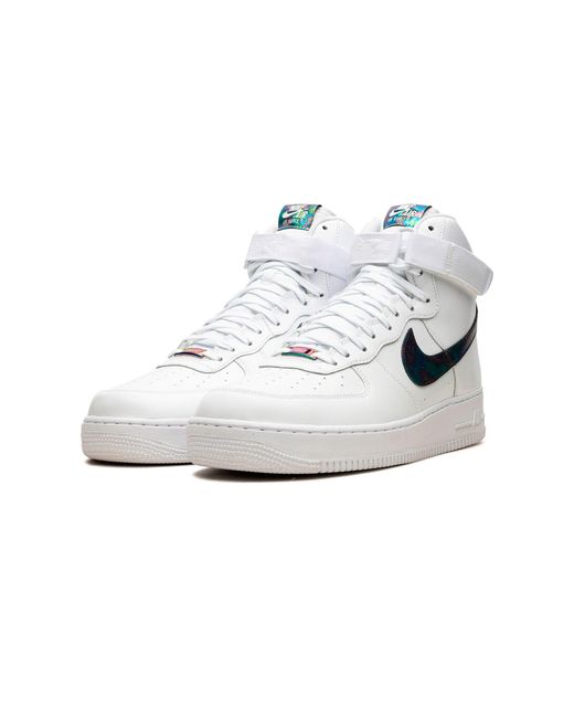 Nike Black Air Force 1 High '07 Lv8 "iridescent" Shoes for men