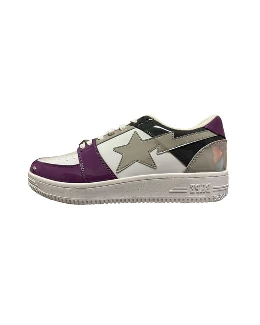 A Bathing Ape Black Sta Low "Nyc for men