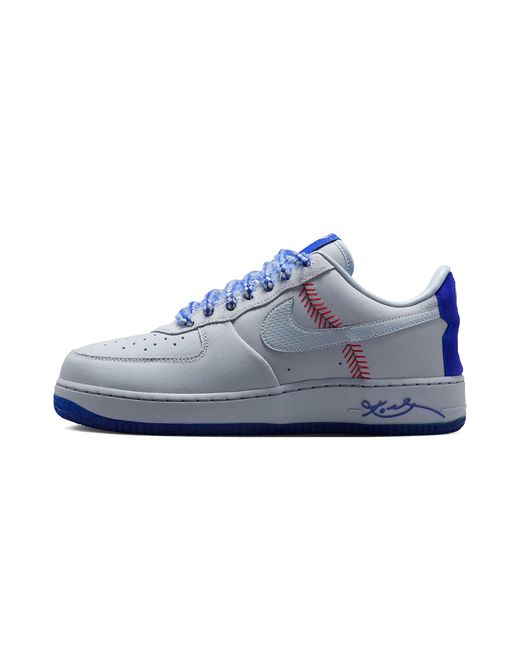 Nike Blue Air Force 1 Low Protro "Kobe Bryant Dodgers" Iq3920 001" for men