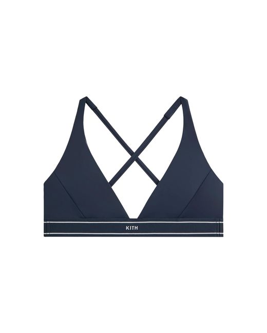 Kith Blue Cay Plunge Active Bra "Dark" Khw030619 402"