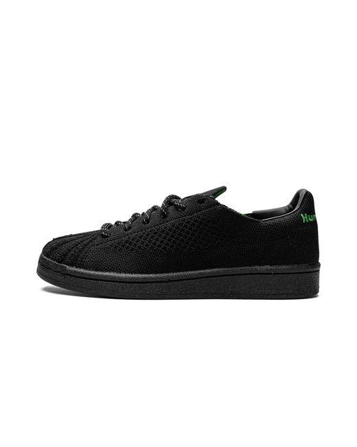 Adidas Black Superstar Primeknit "Pharrell" Gx0195" for men