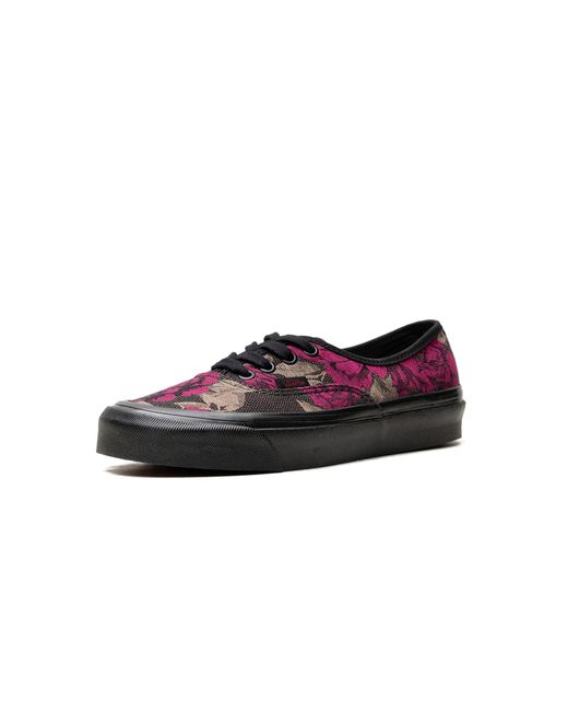 Vans Black Anaheim Factory Authentic 44 Dx "Roses" Vn0A5Kx4 8Fh" for men