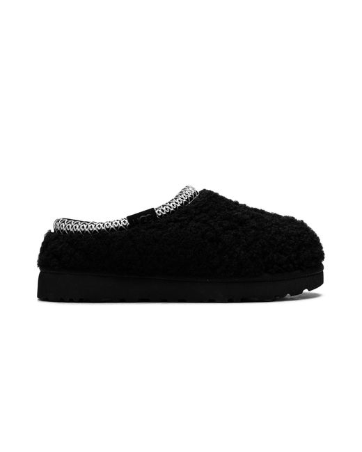 Ugg Black Tasman Maxi Curly Slipper 1158356 Blk"
