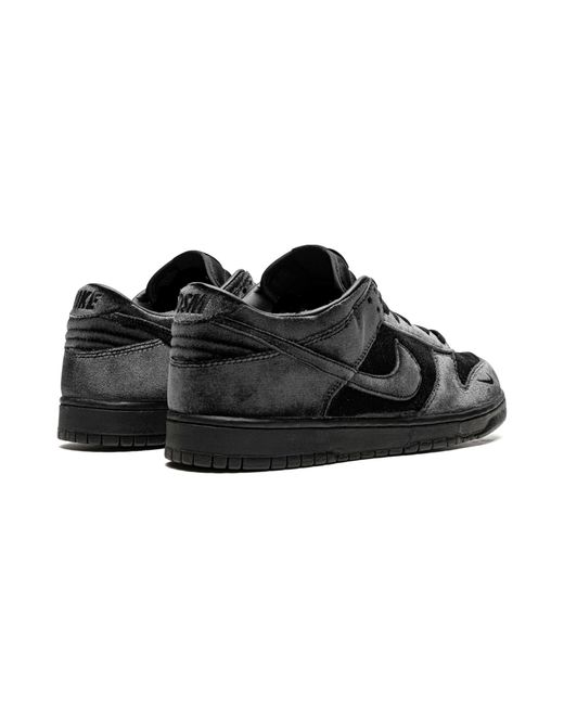 Nike Black Dunk Low "Dover Street Market Triple Velvet" Dh2686 002" for men