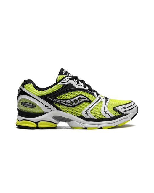 Saucony Blue Progrid Triumph 4 "Neon" S70704 6" for men