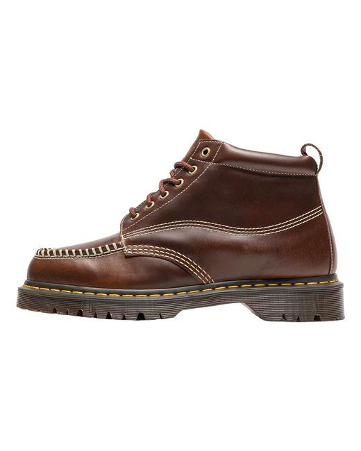 Dr. Martens Brown Lowell Chukka Moc Toe Ankle Boot Orleans" 42706200" for men