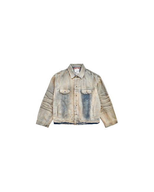 Acne Black Oversize Denim Jacket "Light" C90191228" for men