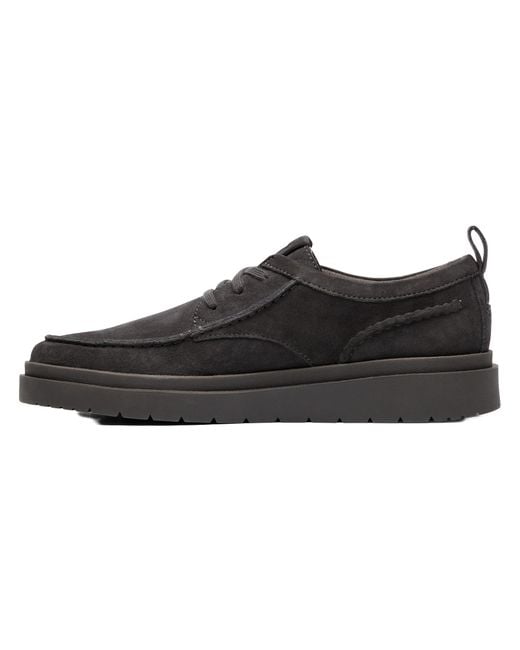Clarks Black Polden Moc "Dark" 26183404" for men