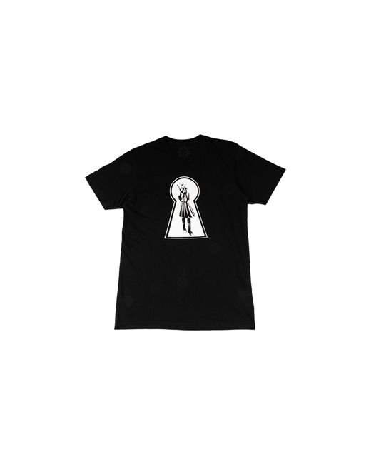 Chrome Hearts Black Foti Keyhole T-Shirt Chrm1444" for men