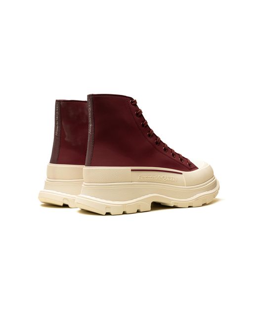 McQueen Red Oversized Sneaker Burgundy" 682417 6124" for men