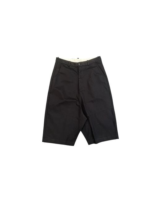 Entire studios Black Prime Shorts Esfw26Sh04012 Blk" for men