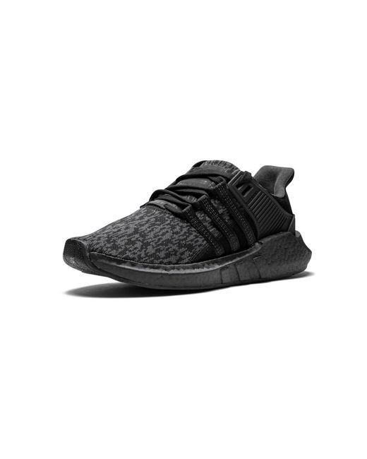 Adidas Black Eqt Support 93/17 "Triple" By9512" for men