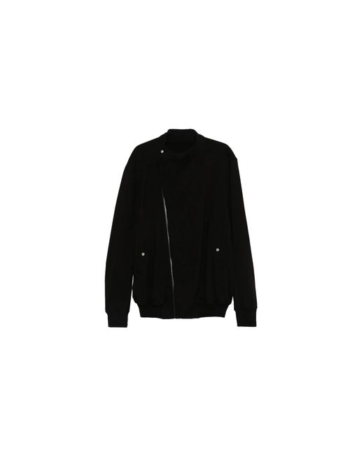 Rick Owens Black Hollywood Flight Sweatshirt Ru01F2280 Ba 09" for men
