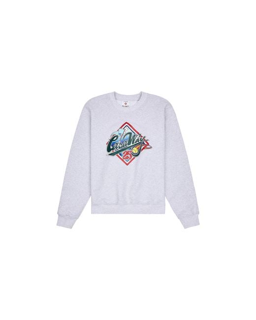 Casablanca Black Casaway World Series Sweatshirt Ms25 Jtp 293 02" for men