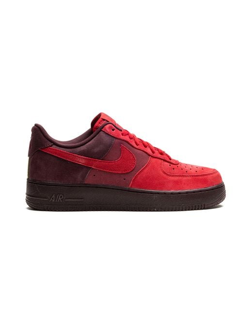 Nike Red Air Force 1 Low "Layers Of Love" Fz4033 657" for men