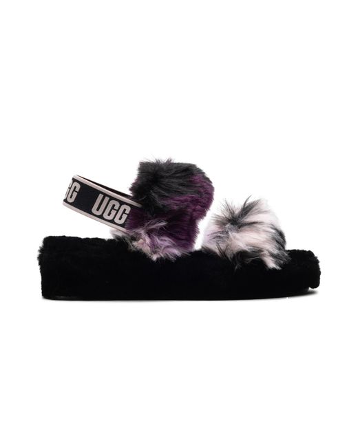 Ugg Black Oh Yeah Slide "Tie Dye Magnolia" 1119821 Mgnl"