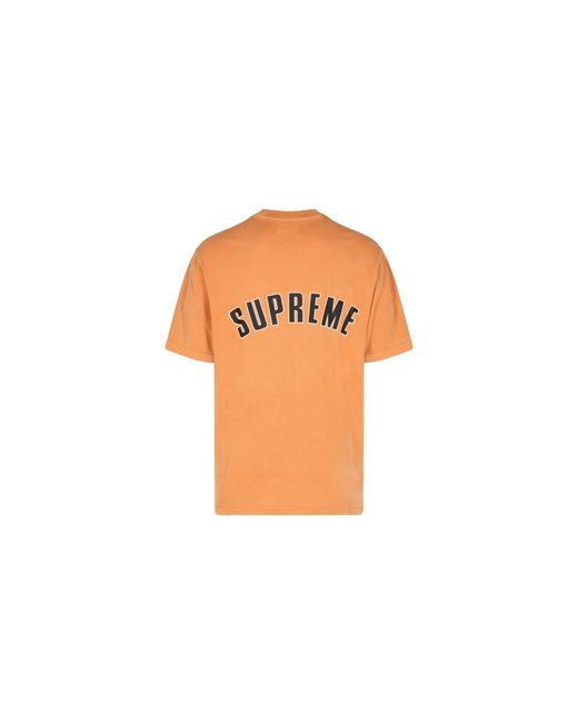 Supreme Black Cracked Arc S/S Top "Ss24" Su443"
