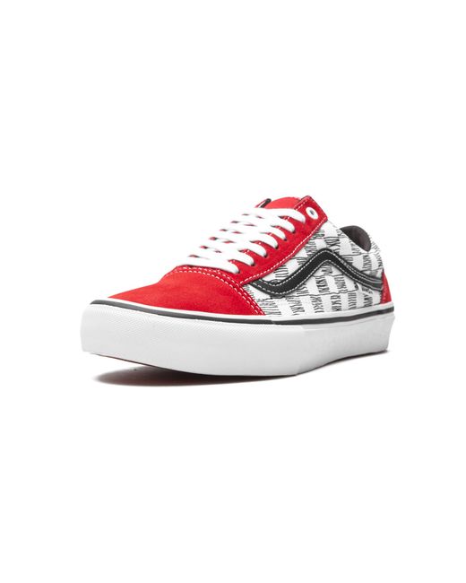 Vans Black Old Skool Pro "Sketched Checkerboard" Vn0A45Jc2Lz" for men