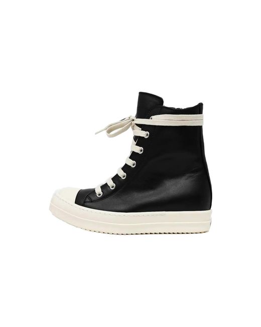 Rick Owens Black High Top Sneakers Milk Milk" Rp02F5890 Lco 911"