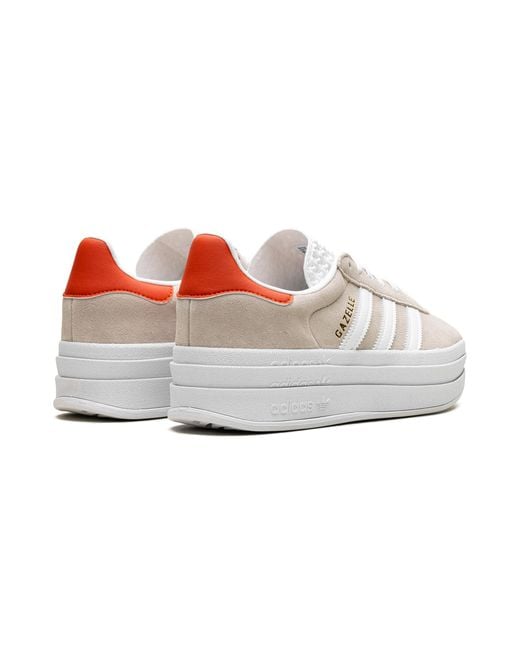 Adidas White Gazelle Bold "Wonder"