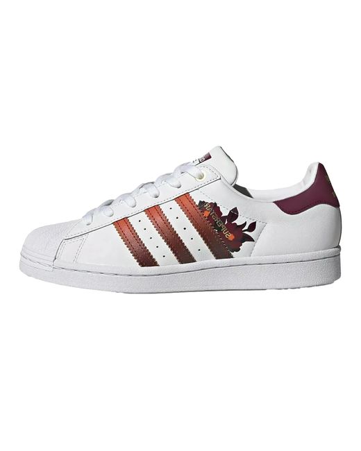 Adidas Black Superstar "Autumn Floral" Fw2527"