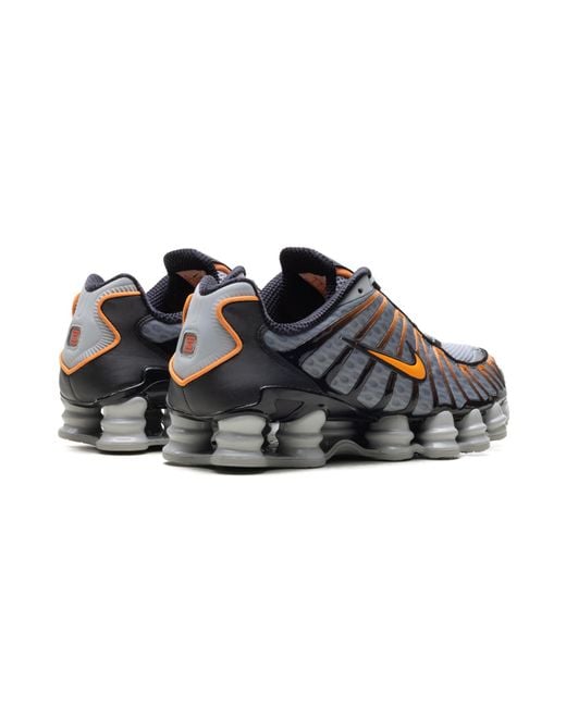 Nike Black Shox Tl "Bright Mandarin" Av3595 011" for men