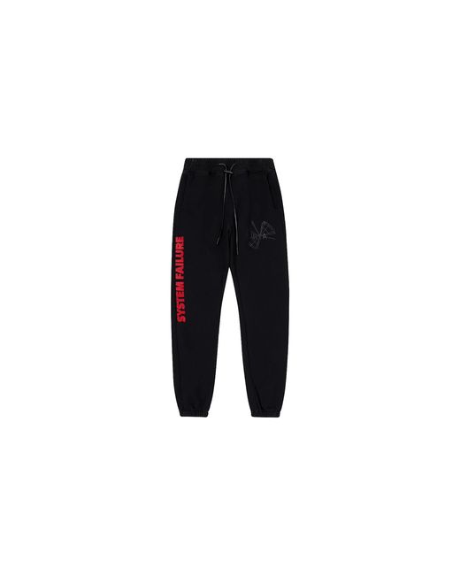 RTA Black System Failure Sweatpant 41575472234646" for men