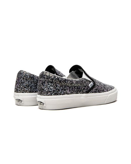 Vans Black Classic Slip-On "Shiny Party" Vn000Xg88N9" for men