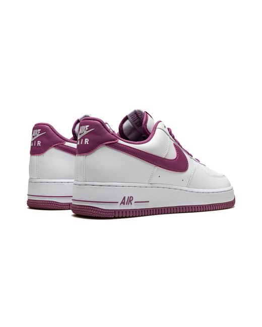 Nike Black Air Force 1 '07 "Bordeaux" Dh7561 101" for men