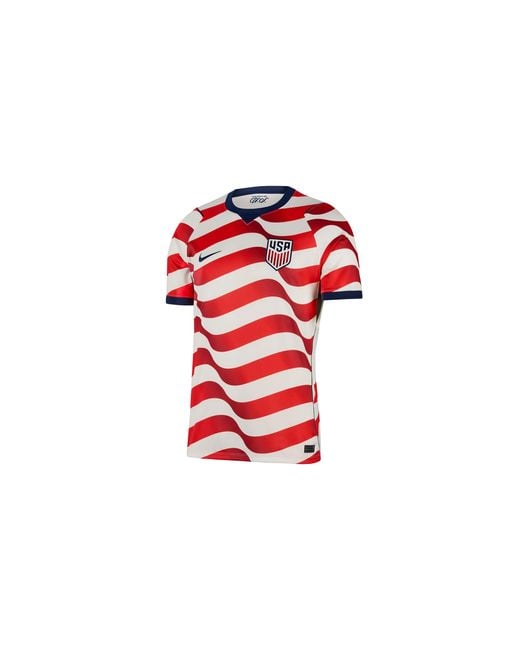 Nike Black Usmnt 2026 Stadium Home Dri-Fit Soccer Replica Jersey "Sail Midnight Midnight" Ib5339 133" for men