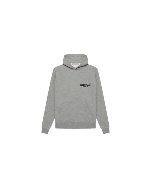 Fear Of God Black Dark Oatmeal Hoodie "Dark Oatmeal" 705292" for men