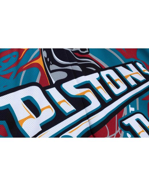Detroit pistons mitchell store and ness shorts