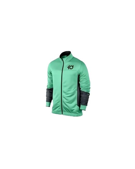 Nike Green Full Zip Basketball Jacket "Kd Precision Moves Wu" 579450 301" for men
