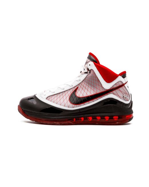 Nike Red Air Max Lebron 7 Shoes for men