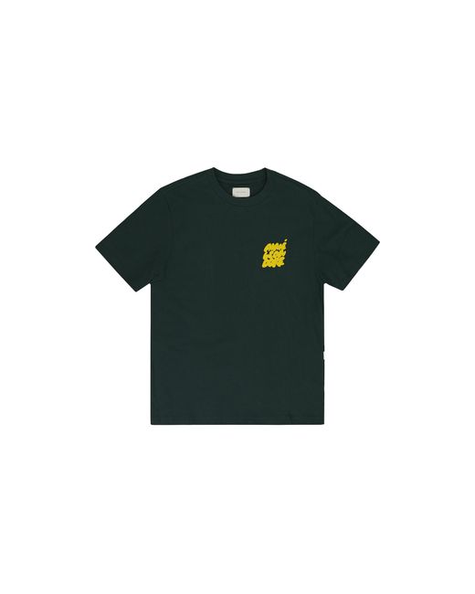 Aimé Leon Dore Black Stacked Logo T-Shirt Ald Mtps 0198" for men