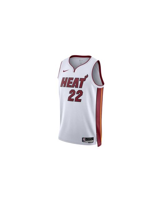 Nike Black Nba Heat 'Butler 22' Association Edition 22/23 Swingman Jersey Dn2083 100" for men