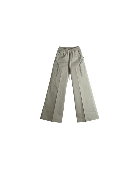 Rick Owens Black Heizer Belas Pants "Dark Pearl" Ru02F4386 Te 48" for men
