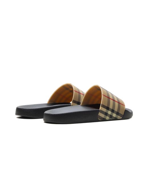 Burberry Black Slides "Archive" 8024232"