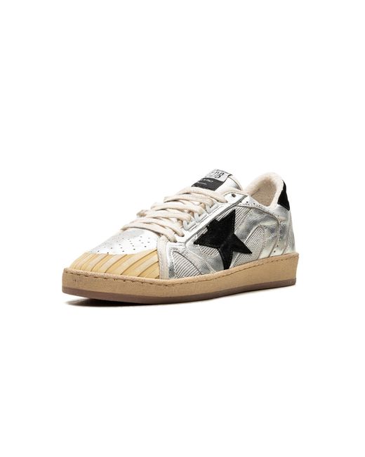 Golden Goose Deluxe Brand Black Ball Star Double Quarter With Waves Laminated And Net Upper Suede Star And Heel Gwf00556.F005687.60246"