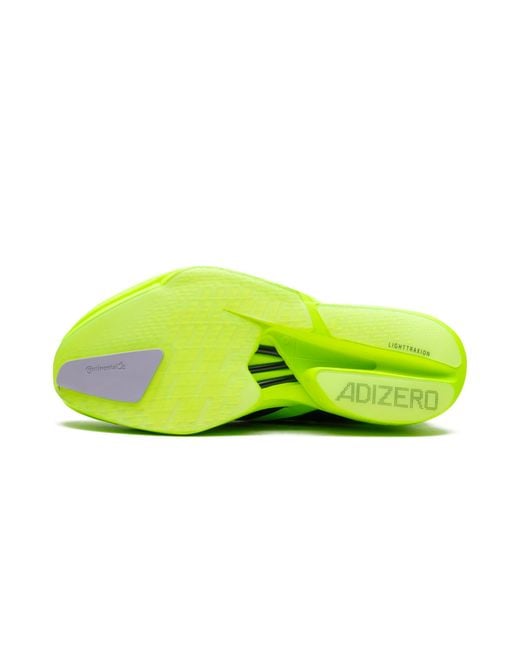 Adidas Green Adizero Adios Pro 4 "Lucid Lemon" Jr6364" for men