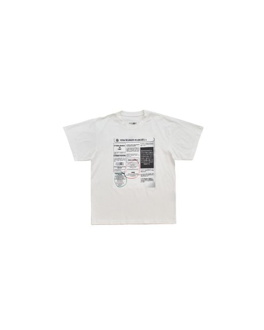MM6 by Maison Margiela Black Regular Fit T-Shirt With Label Patch Sh0Gc0043S24312101" for men