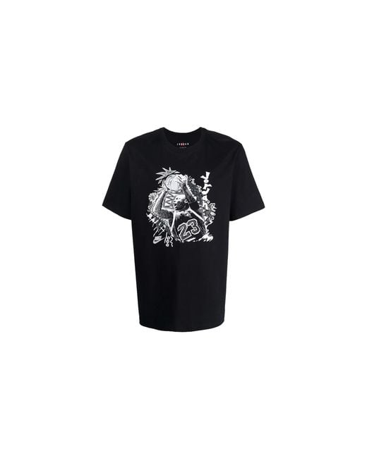 Nike Black Air Vintage Graphics T-Shirt Dm3221 010" for men