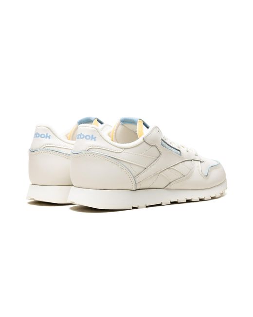 Reebok Black Classic Leather "Chalk Washed" Ef7861"