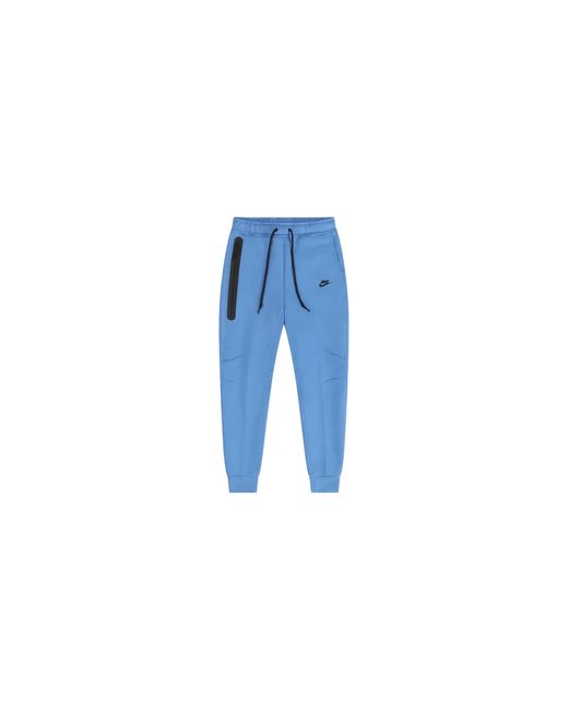 Nike Blue Tech Fleece Jogger Pant Style Fb8002 450" for men