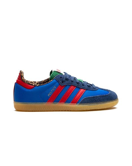 Adidas Blue Samba "Sneaker Politics for men