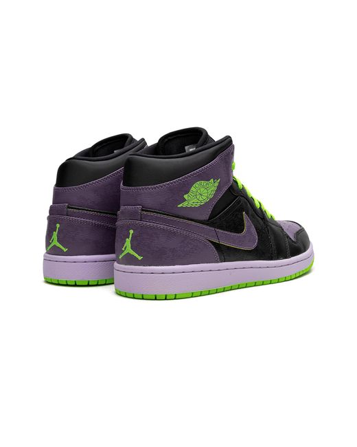 Nike Black Air 1 Retro Mid "Joker" 136065 021" for men