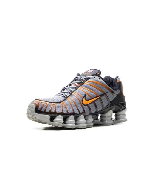 Nike Black Shox Tl "Bright Mandarin" Av3595 011" for men